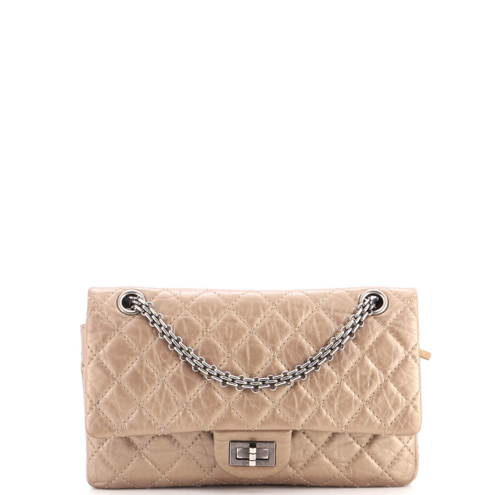 Chanel 225 Reissue 2.55 Flap Bag Quilted Aged Calfskin